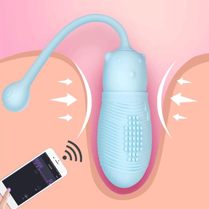 Вібруюче яйце 10 режимів: Bluetooth, керування через додаток, для жінок. Інтимні іграшки для дорослих