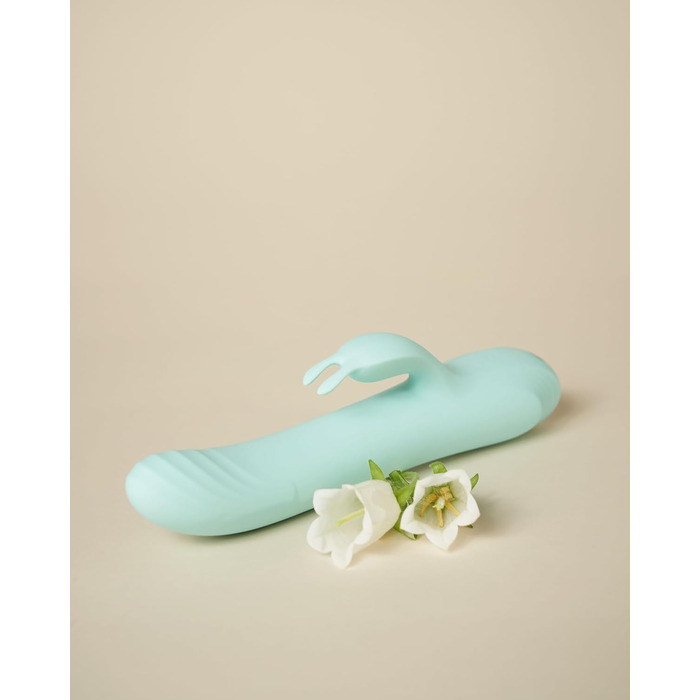 Вібратор Rabbit Control з ефектом штовхання та гнучким вібраційним важелем - Be Playful