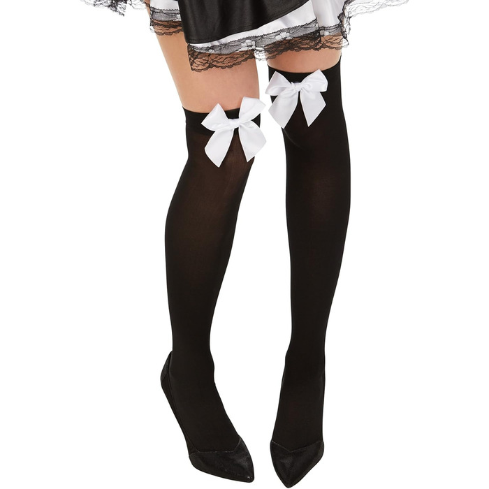 Костюм покоївки Tectake Dressforfun: сексуальний жіночий костюм з декольте, включає пов'язка, панчохи та нарукавники (XXL, № 301064)