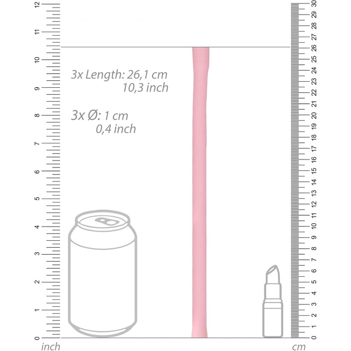 Набір для відсмоктування молока SHOTS PMP024ROS Klitoris & Nippelpumpenset, середній - Рожеве золото