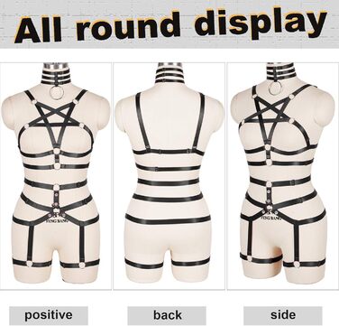 Жіночий корсет-нагрудник з мереживом у стилі панк, повна сітка, чорний. Комплект спідньої білизни з ремінцями, поясом та стрінгами. Ідеально для вечірок, фестивалів та тематичних заходів у стилі готика та раве.