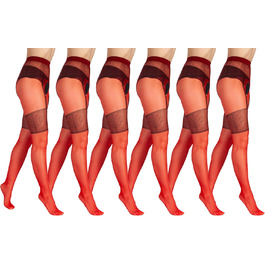 колір: червоний - 6-тигранний набір