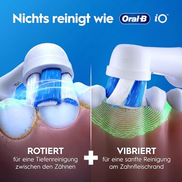 Електрична зубна щітка Oral-B iO Series 2 Night Black: 3 режими чищення, насадка та дорожній футляр