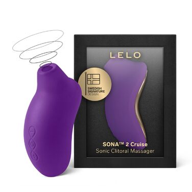 LELO Sona 2 Cruise - вібратор для клітора з технологією звукових хвиль, фіолетовий