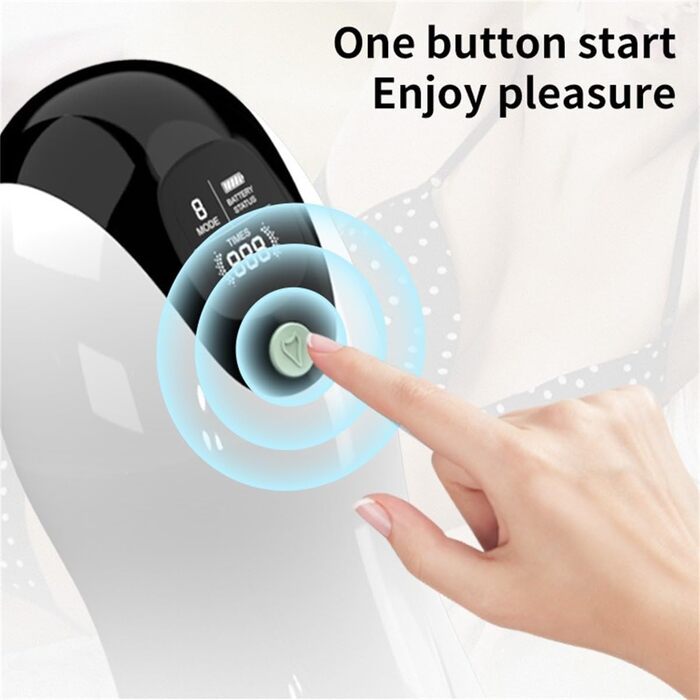 Електричний мастурбатор для чоловіків ZWBHSH: 8 режимів вібрації, 5 режимів насосу, тренажер для пеніса, бездротовий стакан, секс-іграшка для чоловіків