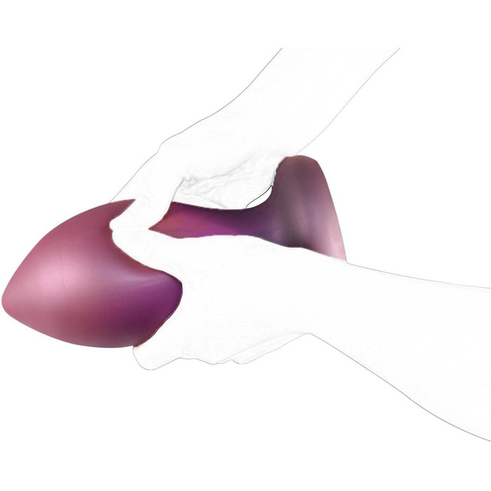 Силіконовий анальний плагін Youxclian: 6 розмірів, з присоскою, для стимуляції простати, аналплагін, анальні кульки, для чоловіків, жінок, пар (XL)