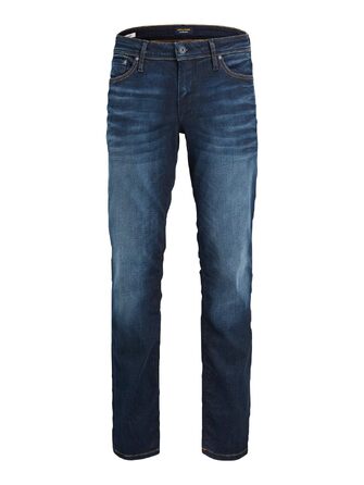 Чоловічі джинси Jack & Jones JJICLARK Regular Fit синього кольору, денім