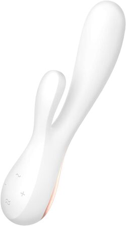Vibrator Satisfyer Mono Flex Connect App G-Punkt | Силіконовий вібратор з керуванням через додаток | Стимулятор G-точки та клітора | Для жінок | Швидка зарядка