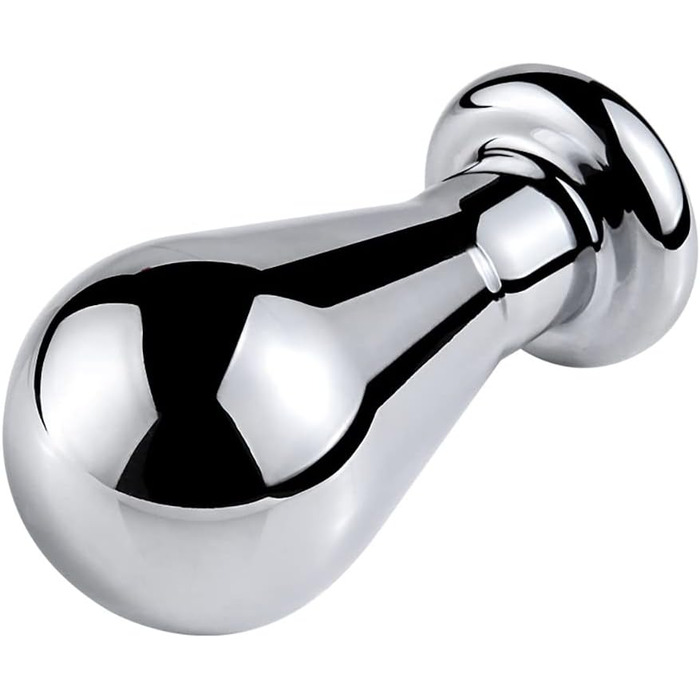 Анальний плагін JudeCP з кристалом, метал, S/M/L (4/5.2/6.2 см), для новачків, жінок, чоловіків, пар