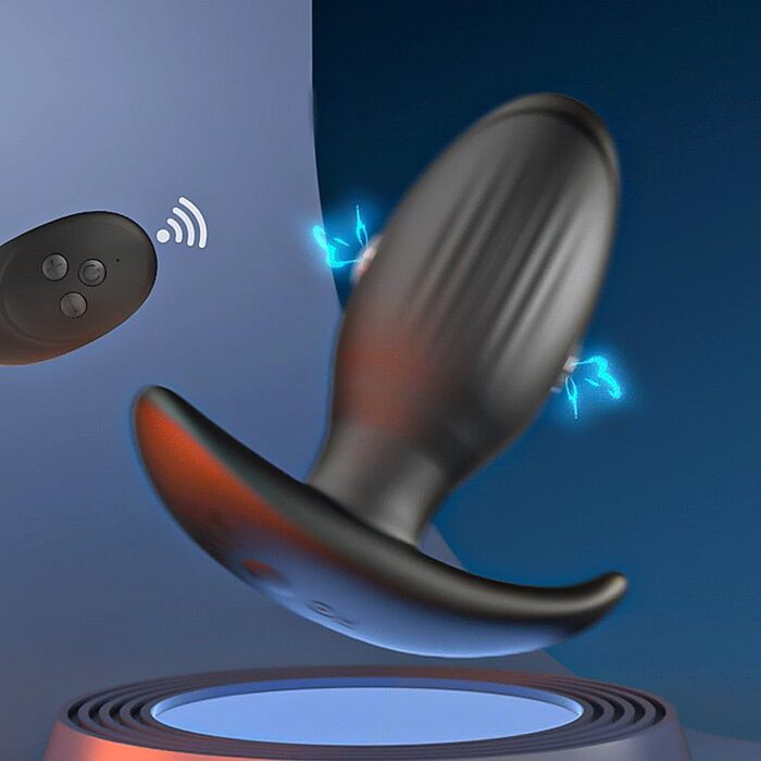 Анальний вібратор SXOVO з 7 режимами електрошоку та 7 режимами вібрації. Силіконовий анальний плагін для стимуляції простати та масажу G-точки. Іграшка для дорослих для чоловіків та жінок.