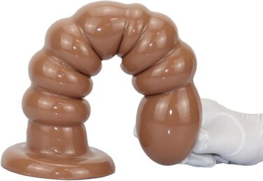 Анальний масажер Yasexx Giant з чашами на присосках для чоловіків та жінок (L)