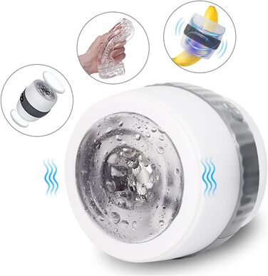 Електричний секс-іграшка для чоловіків JFRong - вібратор-чаша з 12 режимами, автоматичний, для мастурбації, тренування пеніса