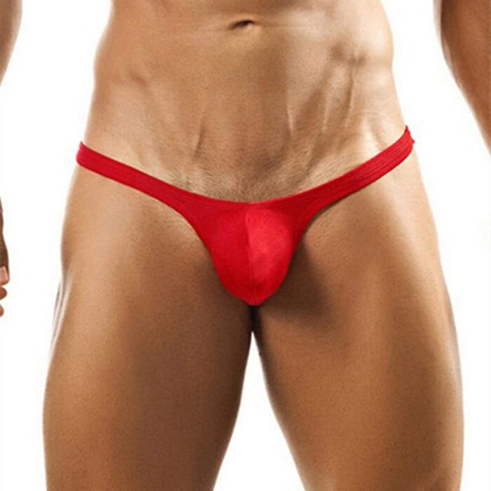 Танга чоловічі безшовні, низька талія, Faringoto (червоний, синій, рожевий, чорний)