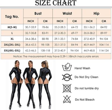 Комбінезон FEOYA з ефектом латексу для жінок, чорний, 5XL. Латексний боді з блискавкою, довгі рукави, для сцени, вечірок, клубів. Комбінезон з ефектом шкіри, довгі рукави, боді, ефектний, для сцени та клубів.