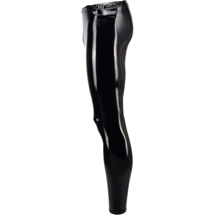 Чоловічі шкіряні лосини Vantissimo, виготовлені в Німеччині. Чорні лосини з ефектом лаку, облягаючі, з штучної шкіри. Модель Meggings Wetlook Leggings XXL