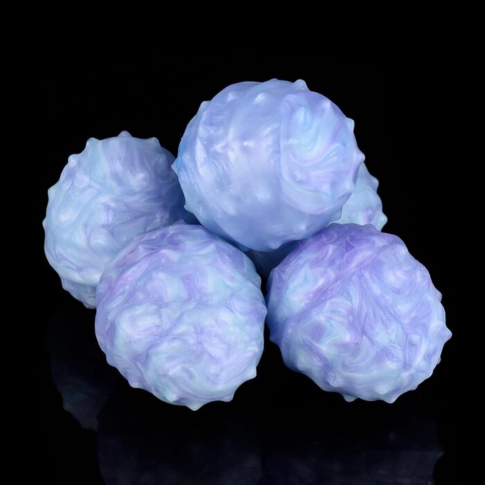 Анальні кульки з рідкого платиновиго силікону HXLXW для стимуляції G-точки, розширювач анусу (5 шт.)