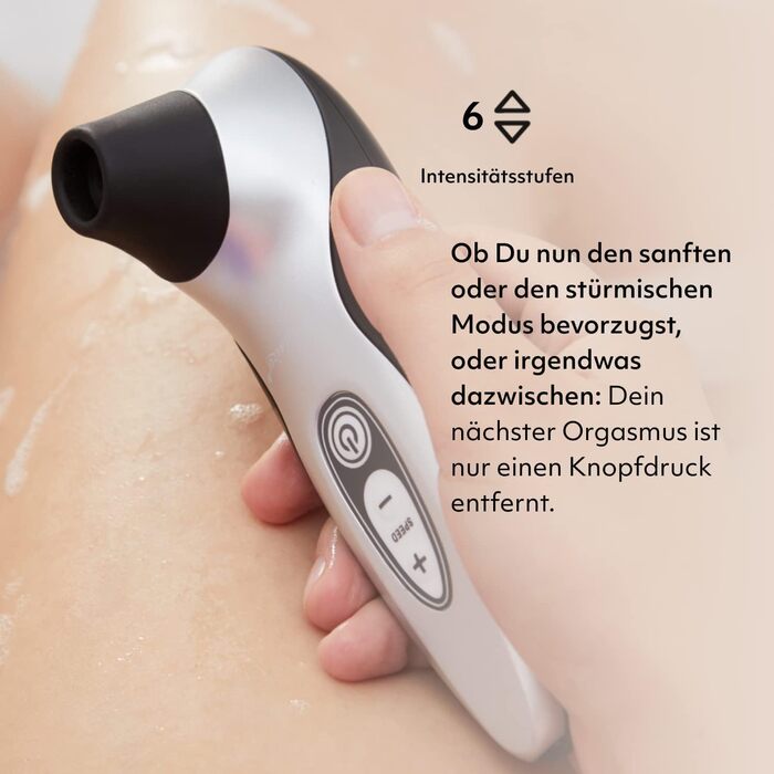 Womanizer Pro 40 - вібратор для клітора, 6 рівнів інтенсивності, вологостійкий, magenta/чорний