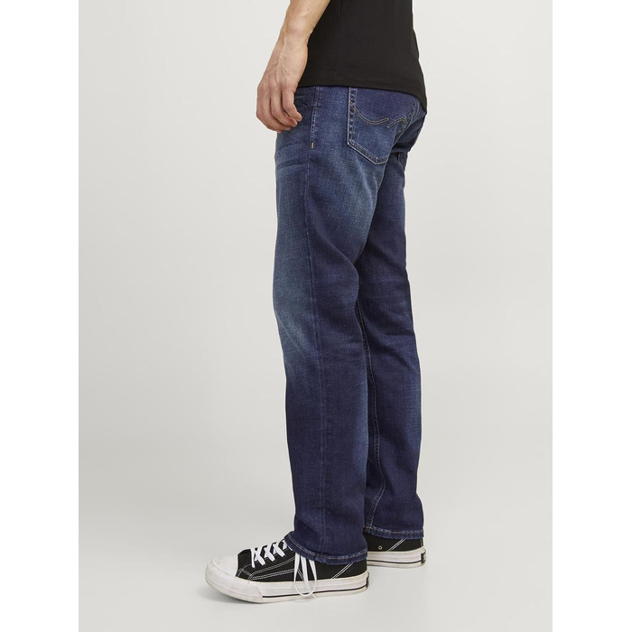 Чоловічі джинси Jack & Jones JJICLARK Regular Fit, синій денім, 36W / 34L