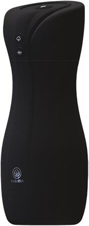 Масажер для чоловіків з 10 вібраціями, 4 режимами всмоктування та функцією нагріву. 3D силікон, стимулятор пеніса, чорний