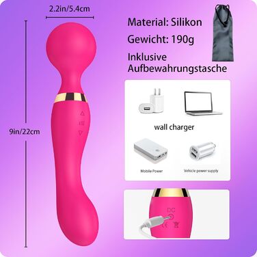 Вібратор дилда для жінок, G-точка, стимуляція клітора, 8 режимів, рожевий колір
