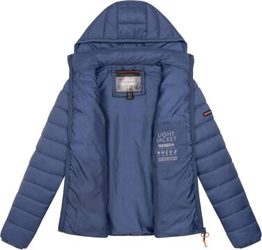 Чоловіча стібана куртка Geographical Norway для осені та зими, Outdoor, колір Denim