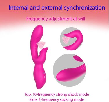 Вібратор для жінок Sexspielzeug: тихий, 10+3 режими, дildo-масажер для жінок та пар, фіолетовий