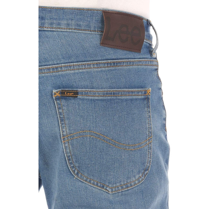 Чоловічі джинси Lee Denver Stretch Bootcut синього кольору Blue Used Fever, розмір 40W / 34L