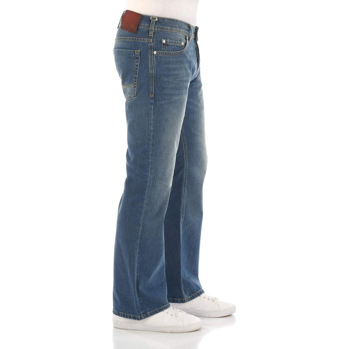 Чоловічі джинси LTB Tinman Bootcut сині (Giotto Wash), бавовна з еластаном, розмір 36W/32L