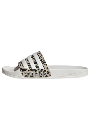 Чоловічі тапочки Adidas Adilette Shower Velcro Crystal Linen Core White Khaki (розмір 46 EU)
