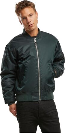 Чоловіча куртка-бомбер Brandit MA-1 польотна куртка, колір Bottle Green, розмір 7XL