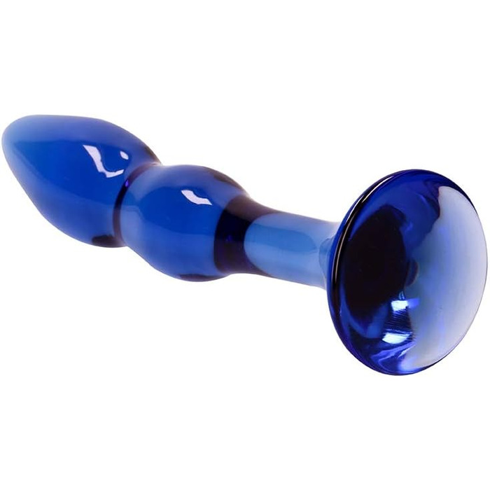 Ділт з боросилікатного скла Shots Chrystalino Galant, блакитний, 15 см