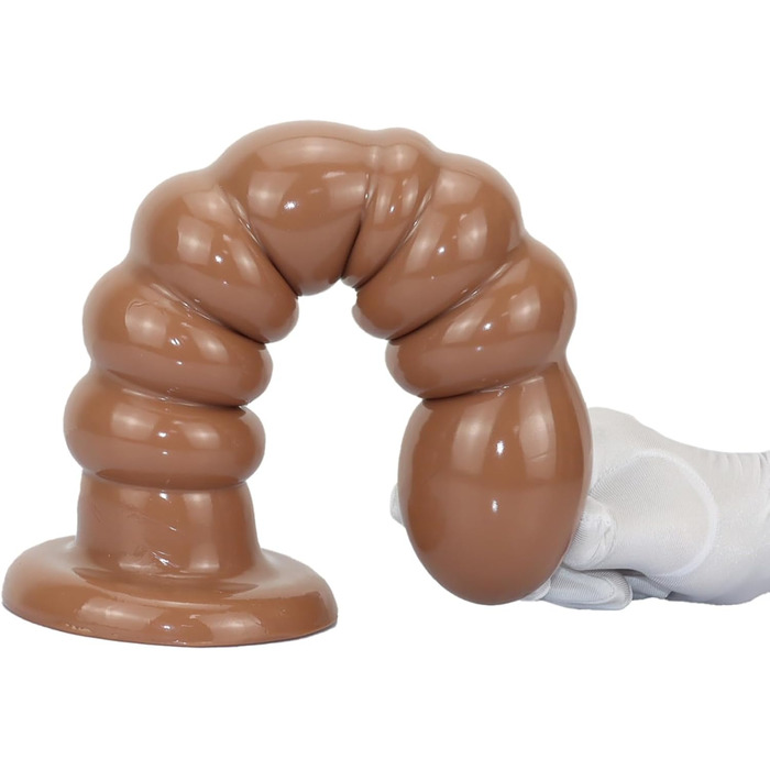 Анальний масажер Yasexx Giant з чашами на присосках для чоловіків та жінок (L)