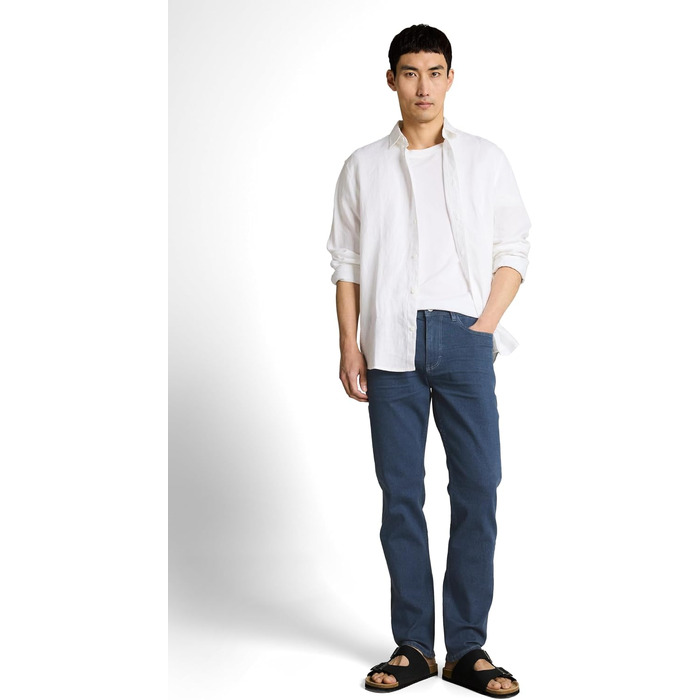 Чоловічі джинси Tom Tailor TTJOSH Regular Slim зі стрейчем, колір Blue Grey Denim (36W / 36L)