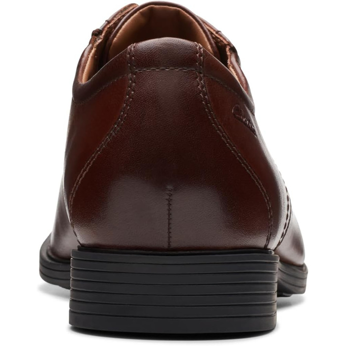 Чоловіча шкіряна кепка Clarks Whiddon, колір махагон (розмір 40 EU)