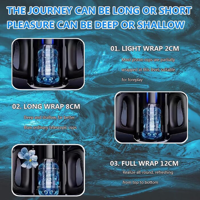 Електричний мастурбатор для чоловіків, бездротовий, 3 швидкості, 10 частот, аудіо-інтеракція