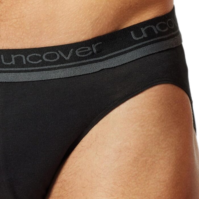 Schiesser Uncover - Бавовняні труси-сліпи Rio, 5 шт. в упаковці, 3XL, Чорний