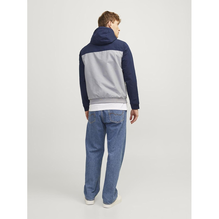 Чоловіча куртка-бомбер Jack & Jones Blousonjacke, темно-синя (Navy Blazer)