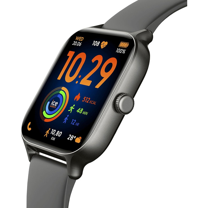 Смарт-годинник Ice-Watch Ice Fit RT 3.0 Nude для жінок, силіконовий ремінець, 1.97