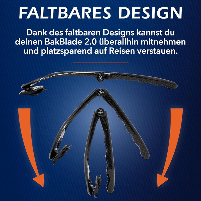 Тример для спини та тіла BaKblade 2.0 для чоловіків, голільниця для спини з 2 вуглецевими лезами