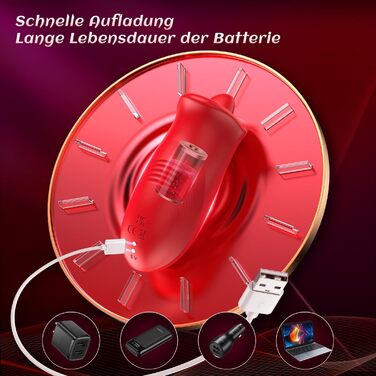 Вібратор для жінок: 10 режимів, 10 рівнів інтенсивності, стимулятор клітора та сосків, іграшка для пар