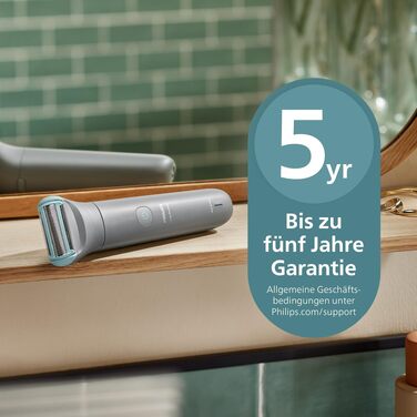 Тример для тіла та інтимних зон Philips Bodygroom Series 3000 BG3480/15, водонепроникний, з системою захисту шкіри, 80 хв роботи