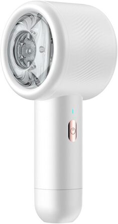 Електричний мастурбатор-чаша для чоловіків, автоматичний, 7 функцій, телескопічний, білий