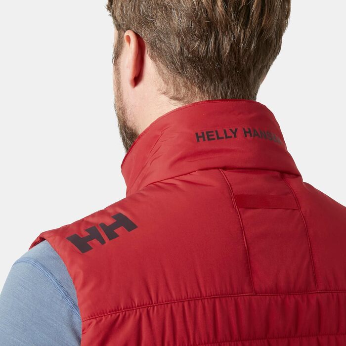 Чоловічий утеплений жилет Helly Hansen Crew Insulator Vest 2.0, червоний, розмір M