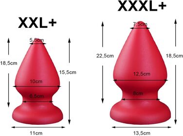 Силіконовий анальний плагін NAIXBTY для жінок та чоловіків. XXXL+ розмір, з сукупником, для масажу G-точки та простати. Іграшки для дорослих, чорний колір.
