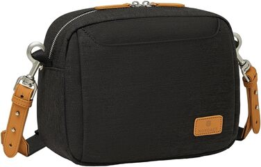 Сумка-кросбоді Nordace Siena Pro Travel — компактна дорожня сумка через плече для подорожей та щоденного використання, чорна