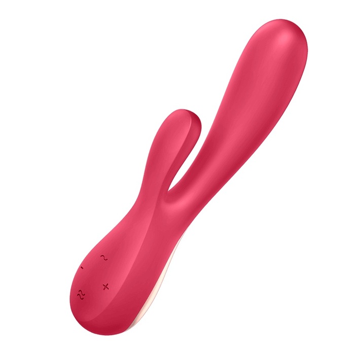 Вібратор для точки G Satisfyer, червоний, 19 см, силікон