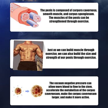 Насос для збільшення пеніса Guspiun з манометром та ручкою. Тренажер для потенції, збільшення розміру та покращення ерекції. Червоний
