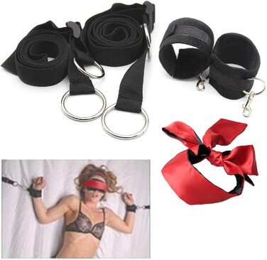 Набір для БДСМ: 26 предметів для сексуального рабства, включає наручники, анальні іграшки, кільце для пеніса, чікер, кліпси для сосків, маска для очей, плеть, заглушка, ідеальний для сексуальних ігор