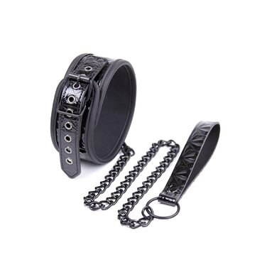 Чорне шкіряне ошейник SM для пар: шкіряний ошейник з кільцем, пов'язки BDSM, іграшки для дорослих, фетиш, пов'язки, іграшки для сексапильної гри, для дорослих