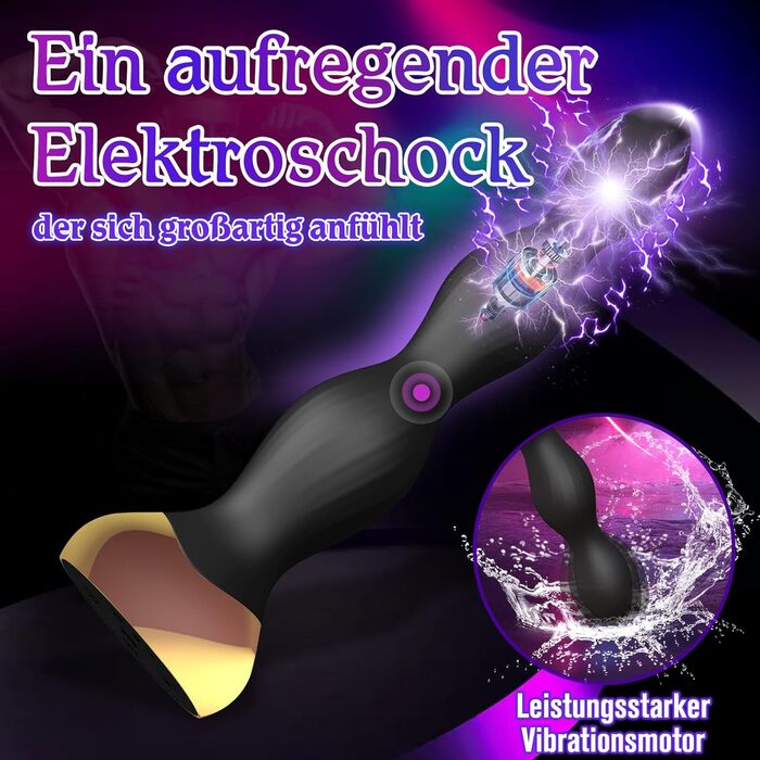 Електростимулятор для ануса, анальні кульки, ланцюжок, вібратор простати для чоловіків, іграшки для секса